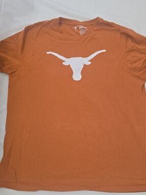 Texas Longhorns Orange Tee with White Longhorn Logo 2XL